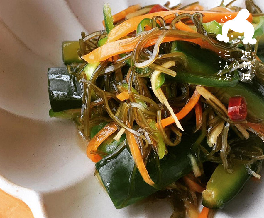 刻み昆布入り「夏野菜の甘酢漬け」