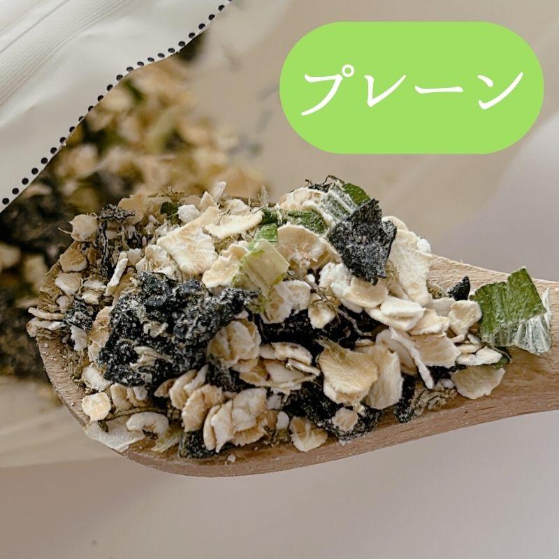 昆布と海藻 とろりんスープ オートミール+ 300g×1袋(プレーンorうめ味)