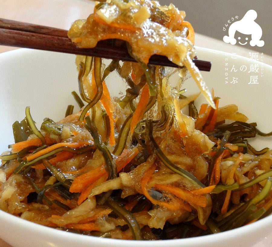 粘るがごめ昆布の本領発揮☆自宅で簡単松前漬け