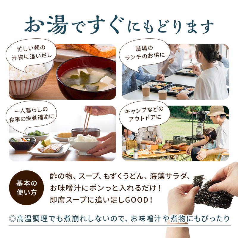 乾燥もずく 1枚入り（13cm×18cm）沖縄県産　味付けなし 塩抜き・水洗い不要 調味料・保存料不使用